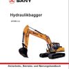 Sany Hydraulic Excavator SY265C Shop Operation And Maintenance Manual EN DE