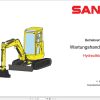 Sany Hydraulic Excavator SY35 Technical Manual EN DE