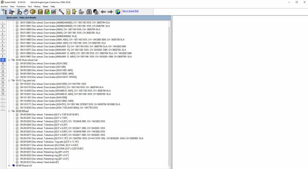 Scania Multi 05.2022 Workshop Manual Spare Parts Catalog DVD 5