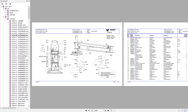 Tadano Mobile Crane ATF 70G 4 Spare Parts Catalog ENDEFR 2 1