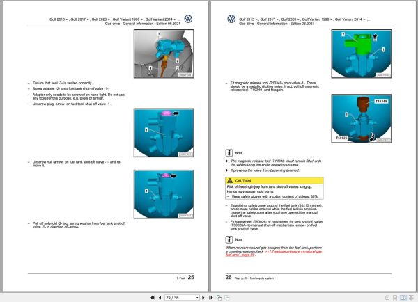 Volkswagen Golf Mk8 2020 2021 Workshop Manual 3