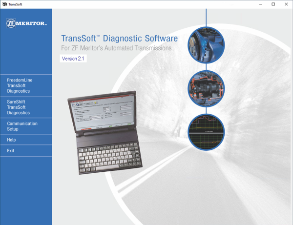 ZF MERITOR TransSoft v2.1 English Transmission Diagnostic Software 1