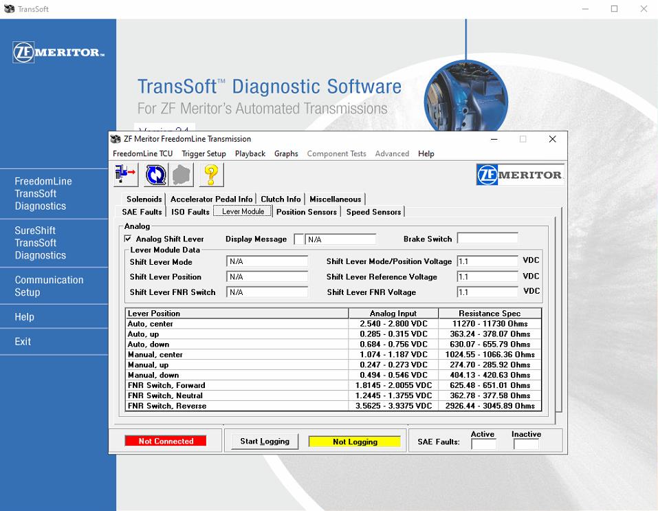 ZF MERITOR TransSoft v2.1 Transmission Diagnostic Program How To