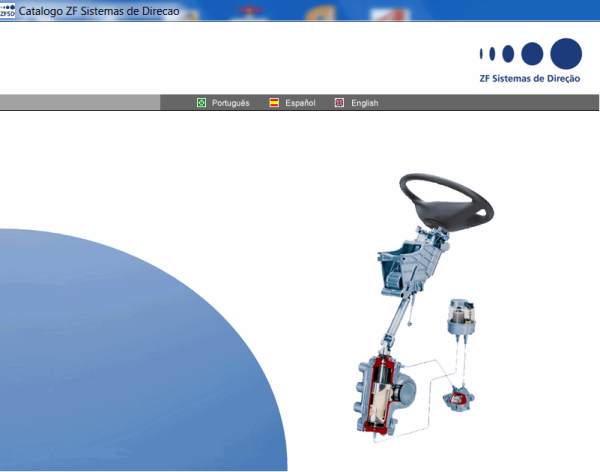 ZF SD Automotive Steering 09.2022 Spare Parts Catalog DVD 1