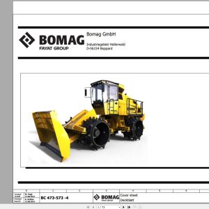 Bomag BC 473 573 4 Function.246 Wiring Diagram 2014 EN DE