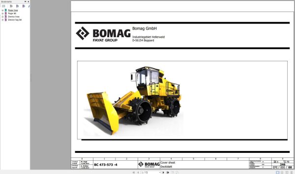 Bomag BC 473 573 4 Function.246 Wiring Diagram 2014 EN DE