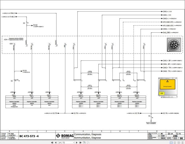 Bomag BC 473 573 4 Function.246 Wiring Diagram 2014 EN DE 1