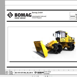 Bomag BC 473 573 RB EB RS 5 Function.660 Wiring Diagram 2020 EN DE
