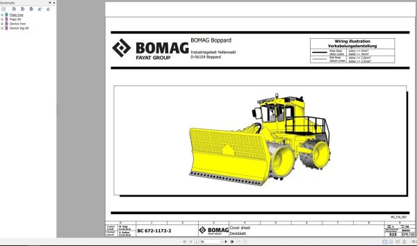 Bomag BC 672 1172 2 Function.515 Wiring Diagram 2018 EN DE