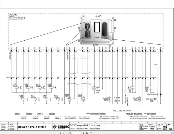 Bomag BC 672 1172 Tier 3 Function.401 Schematic 2016 EN DE 1
