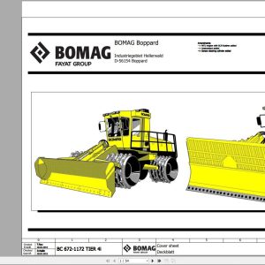 Bomag BC 672 1172 Tier 4i Function.165 Wiring Diagram 2013 EN DE