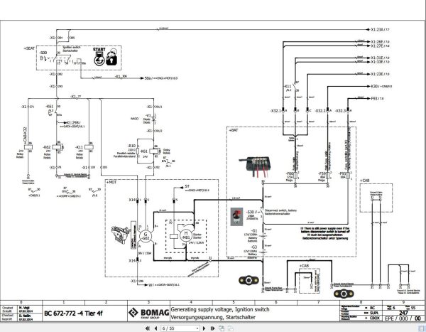Bomag BC 672 4 772 4 Tier 4f Function.247 Wiring Diagram 2014 EN DE 1