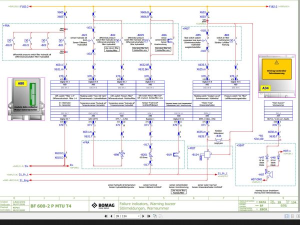 Bomag BF 600 P 2 MTU Tier 4f Function.696 Wiring Diagram 2020 EN DE 1