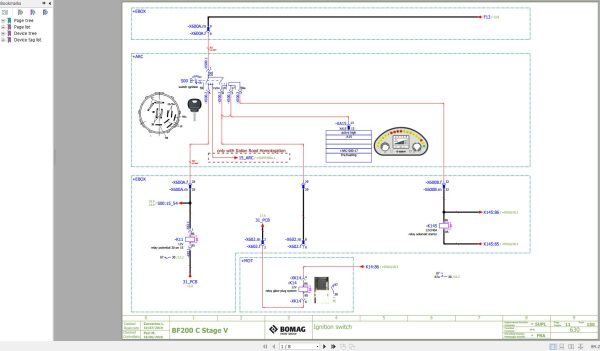Bomag BF200C Wiring Diagram Stage V Function.671 2019