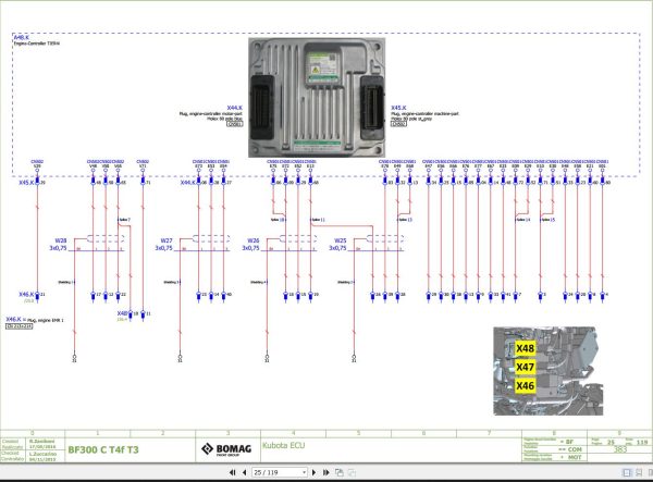 Bomag BF300C Wiring Diagram T4f T3 Function.383 2016 EN IT 1