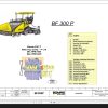 Bomag BF300P Hydraulic Schematic Drawing No.83783109 2010