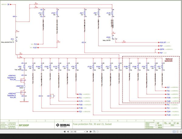 Bomag BF300P Wiring Diagram Function.386 2015 EN IT 1