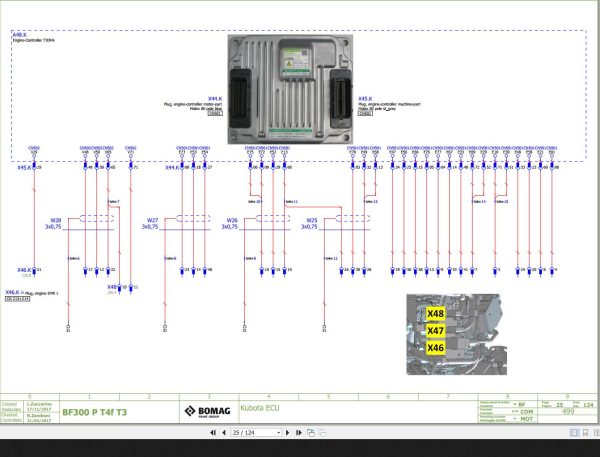 Bomag BF300P Wiring Diagram T4f T3 Function.499 2017 EN IT 1