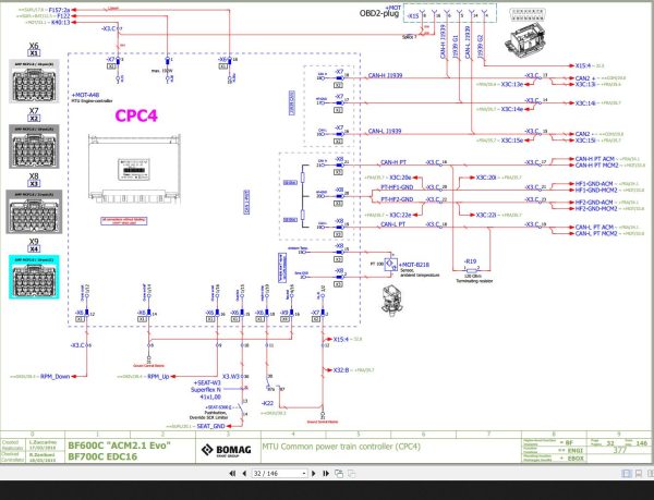 Bomag BF600C BF700C Schematic Function.377 2016 EN DE 1