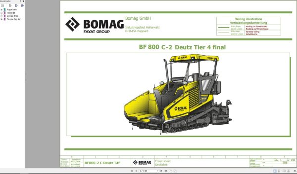 Bomag BF800 2C Wiring Diagram Deutz T4f Function.586 2018 EN DE