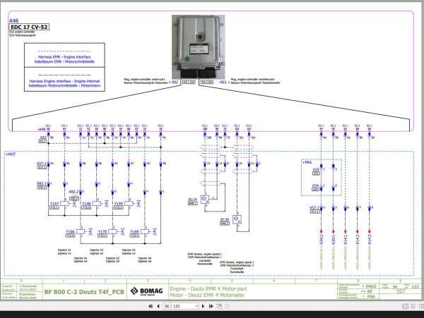 Bomag BF800C 2 Wiring Diagram Deutz T4f PCB Function.507 2018 EN DE 1