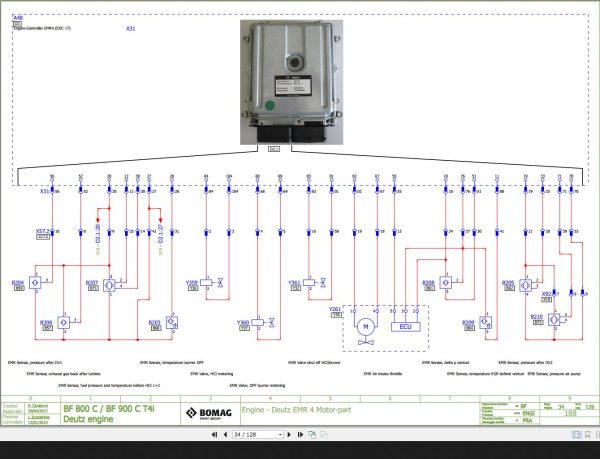 Bomag BF800C BF900C Wiring Diagram T4i Deutz Engine Function.188 2012 EN IT 1
