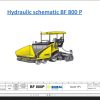 Bomag BF800P Hydraulic Schematic Drawing No.83780125 2012