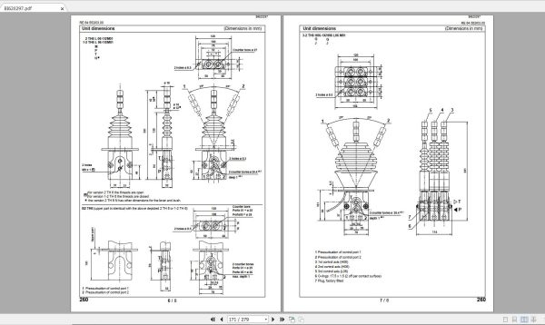 CAT Beamed Stageloader Collection Service Information PDF DVD 2 1