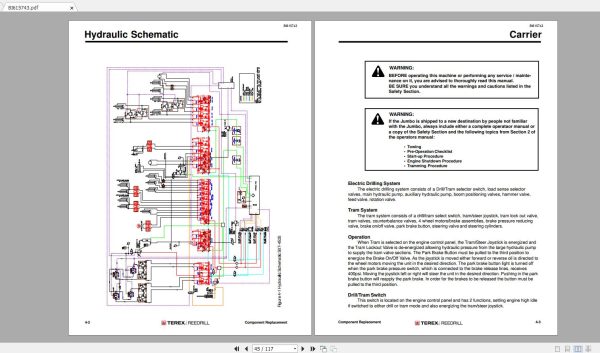 CAT Jumbo Drill Collection Service Information PDF DVD 4