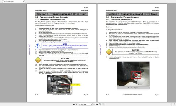 CAT Roof Support Carrier Collection Service Information PDF DVD 2