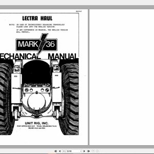 CAT Unit Rig Mining Truck Collection Service Information PDF DVD 2