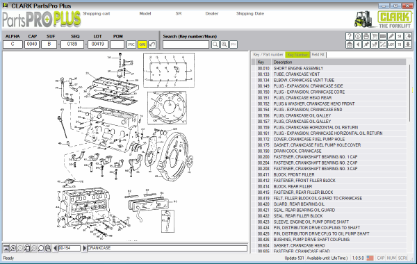 Clark ForkLift Parts Pro Plus EPC v531 10.2022 Spare Parts Catalog DVD 5