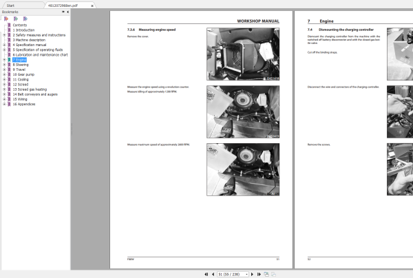 Dynapac Asphalt Paver Wheeled F80W Workshop Manual 2