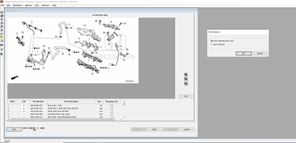 HONDA EPC GENERAL 10.2022 ELECTRONIC PARTS CATALOG DVD 3