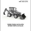 Hidromek Backhoe Loader HMK 102B ALPHA Spare Parts Catalog B120001 REXROTH EN TR