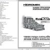 Hidromek Backhoe Loader HMK 102B ENERGY Spare Parts Catalog 110000 EN TR