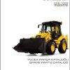 Hidromek Backhoe Loader HMK 102B MAESTRO Spare Parts Catalog 115000 EN TR