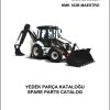 Hidromek Backhoe Loader HMK 102B MAESTRO Spare Parts Catalog A19001 REXROTH EN TR