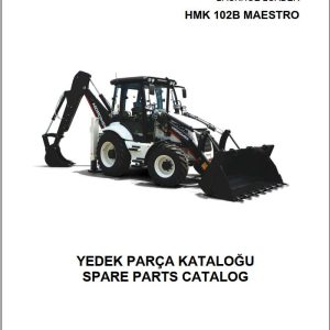 Hidromek Backhoe Loader HMK 102B MAESTRO Spare Parts Catalog A70001 HUSCO EN TR