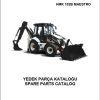 Hidromek Backhoe Loader HMK 102B MAESTRO Spare Parts Catalog A70001 REXROTH EN TR