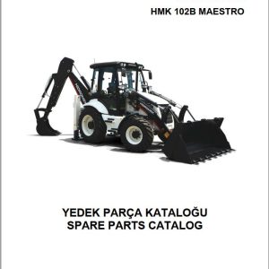 Hidromek Backhoe Loader HMK 102B MAESTRO Spare Parts Catalog A70001 REXROTH EN TR