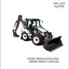 Hidromek Backhoe Loader HMK 102S ALPHA Spare Parts Catalog S090001 EN TR