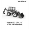 Hidromek Backhoe Loader HMK 102S ALPHA Spare Parts Catalog S140001 REXROTH EN TR
