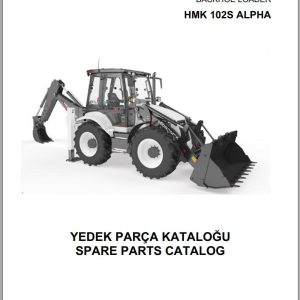 Hidromek Backhoe Loader HMK 102S ALPHA Spare Parts Catalog S140001 REXROTH EN TR