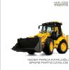 Hidromek Backhoe Loader HMK 102S MAESTRO Spare Parts Catalog 125001 EN TR