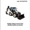 Hidromek Backhoe Loader HMK 102S MAESTRO Spare Parts Catalog A80001 HUSCO EN TR
