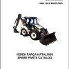 Hidromek Backhoe Loader HMK 102S MAESTRO Spare Parts Catalog A80001 REXROTH EN TR