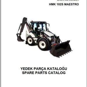 Hidromek Backhoe Loader HMK 102S MAESTRO Spare Parts Catalog A80001 REXROTH EN TR