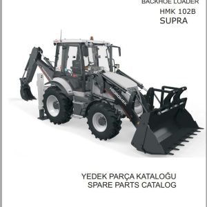 Hidromek Backhoe Loader HMK 1102B SUPRA Spare Parts Catalog B040001 EN TR