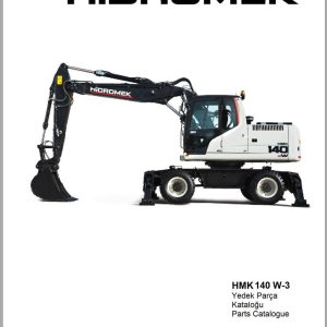Hidromek Excavator HMK 140 W 3 Spare Parts Catalog 8120001 Mitsubishi Engine EN TR